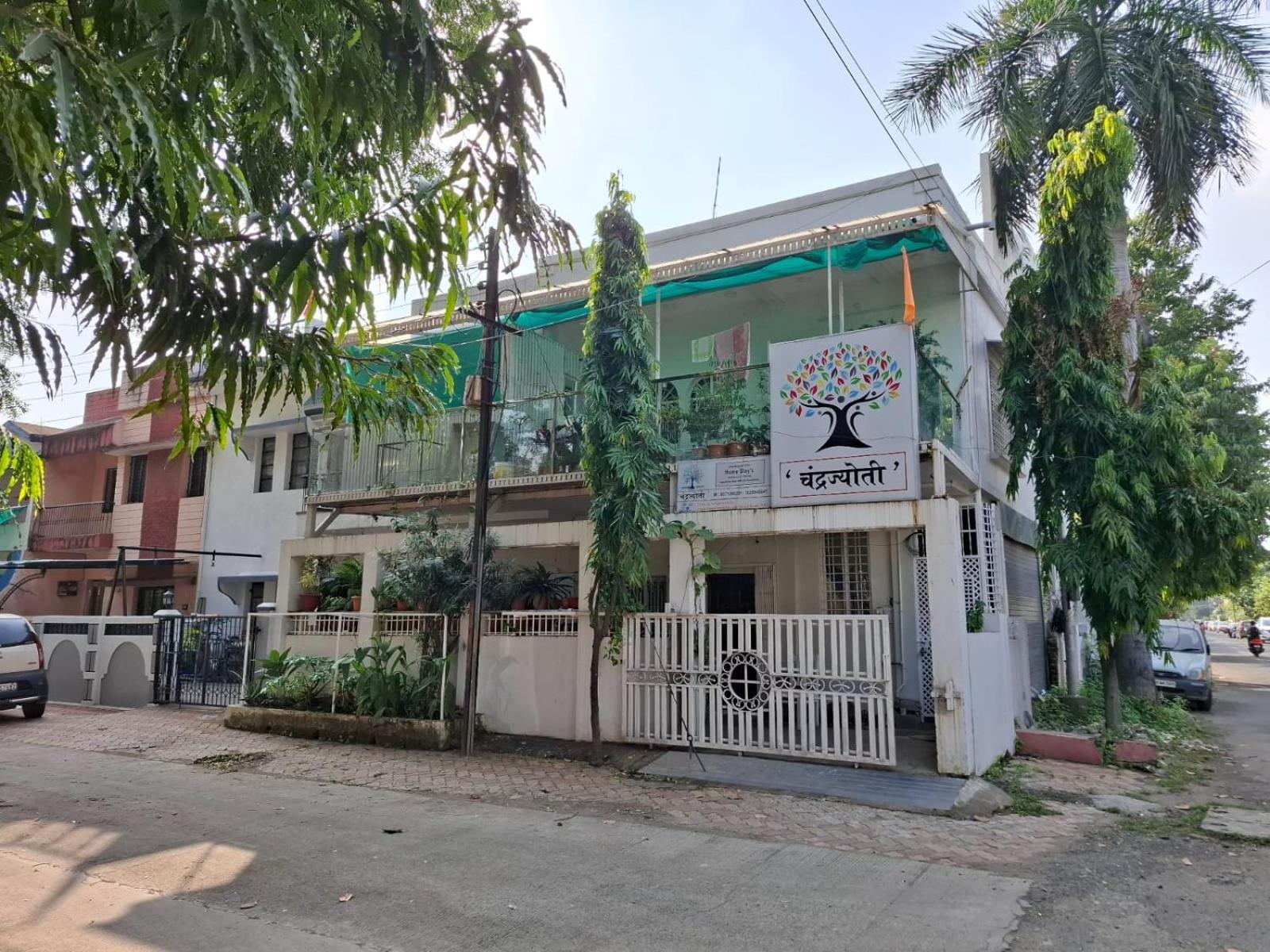 2Bhk Chandra Jyoti Villa Nit Garden 那格浦尔 外观 照片